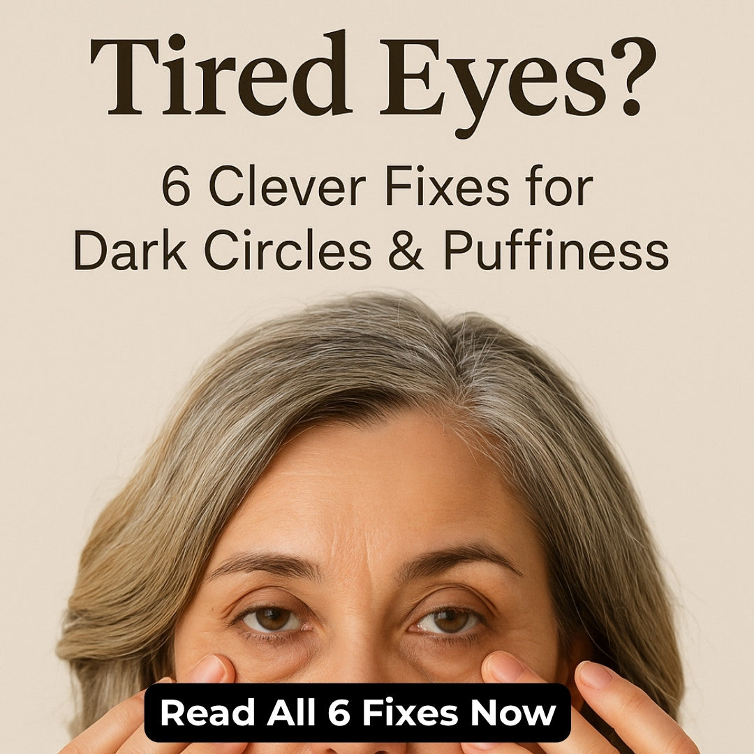 Tired Eyes? 6 Clever Fixes for Dark Circles & Puffiness